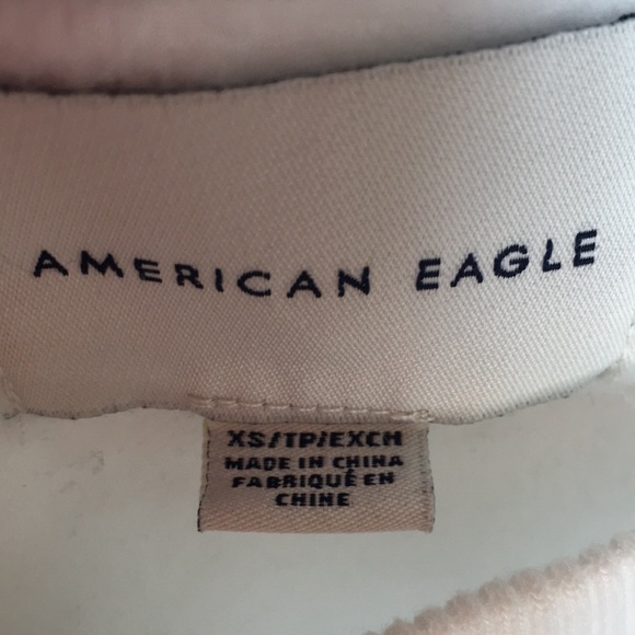 American Eagle 'Ahh-mazingly Soft' Multi-Color Striped Sweatshirt - Picture 5 of 6